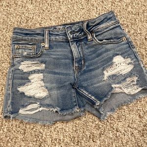 American Eagle midi shorts size 0